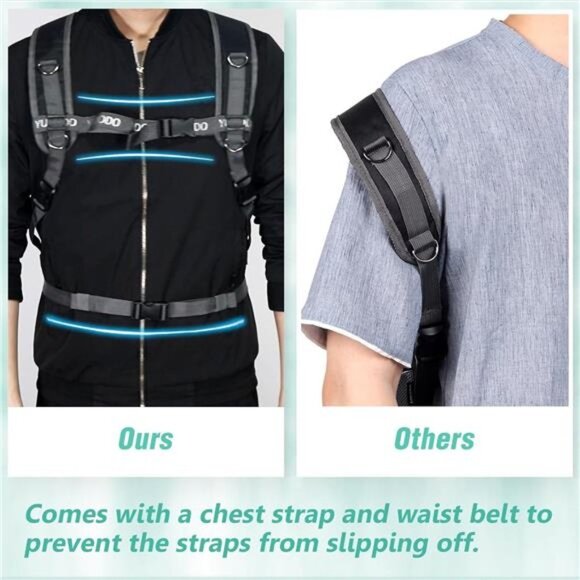 Dog Carrier Backpack Pet Dog Carrier Front Pack Breathable Head Out Reflective - Picture 4 of 7